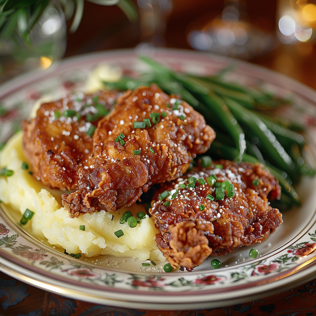 recipe for fried chicken thighs