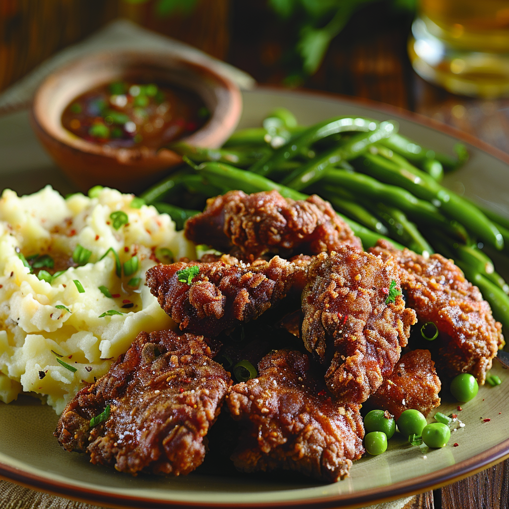 southern fried chicken livers recipe
